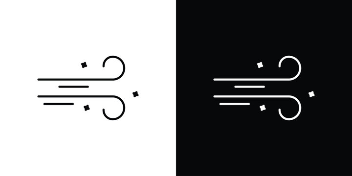 Snow blowing icon