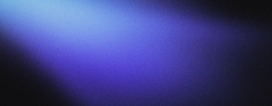 Cinematic blue light leak on black background, ethereal neon glow with soft lens flare texture, abstract dark violet gradient for overlaying video or photos, moody atmospheric lighting effect.