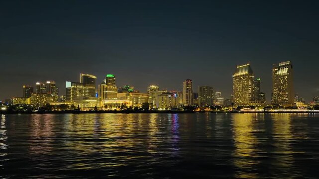San Diego Skyline at Night 