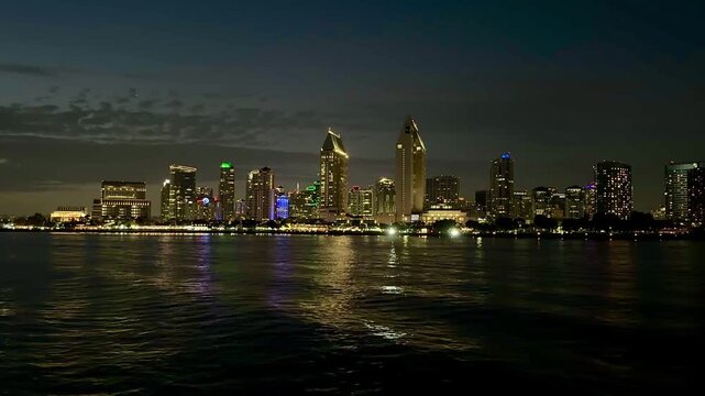 San Diego Skyline at Night 