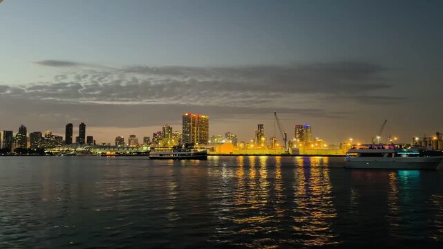 San Diego Skyline at Night 