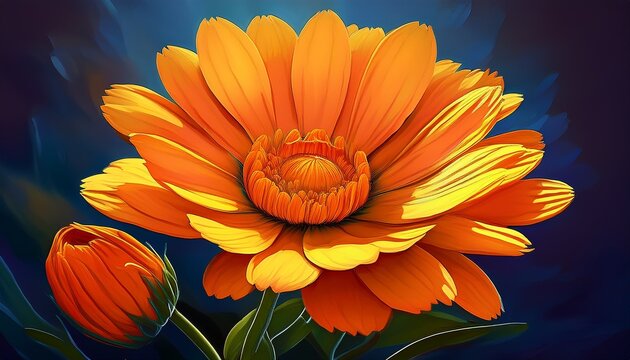 Calendula Flower Big