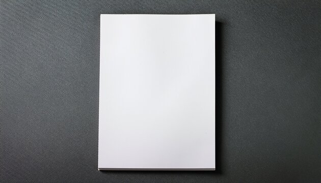 Blank White Paper For Mockups