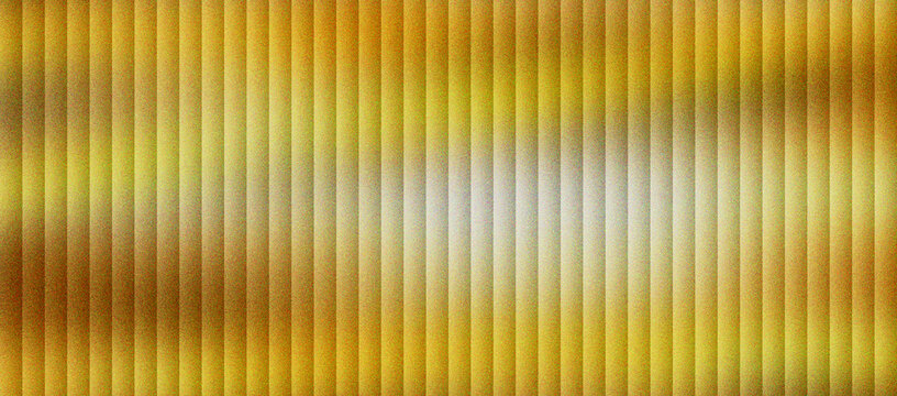 Golden vertical stripe background with metallic texture. Luxury gold gradient pattern for premium design. Elegant yellow ribbed surface for banner backdrop. Shiny metallic striped wallpaper.