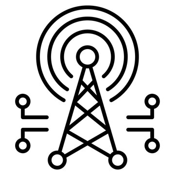Access Point Icon Element For Design