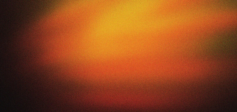 Vintage film burn texture with warm orange light leak, grainy analog aesthetic background for retro photo editing, nostalgic burnt paper effect with soft amber glow and dark vignette edges.