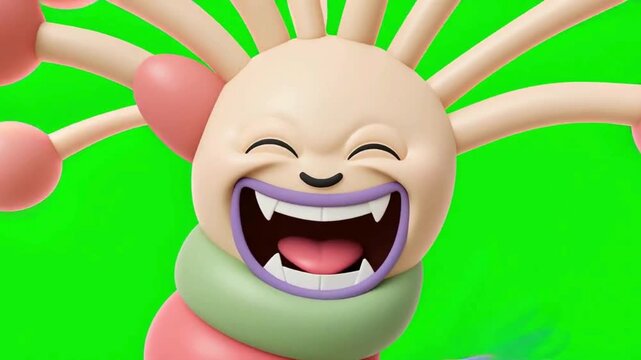 laughing stalk-eyed monster