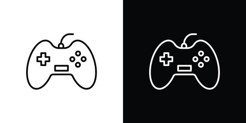 Game controller icon for infographic projects © Vince