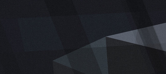 Obraz premium Dark, faceted polygon layers form a dramatic abstract composition with subtle lighting, perfect for cinematic branding, hero sections, or reports.
