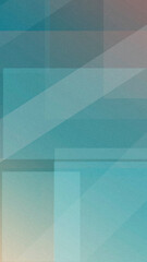 Obraz premium A muted teal blue abstract made of overlapping geometric blocks, creating a calm modern backdrop for corporate banners, presentations, or tech branding.