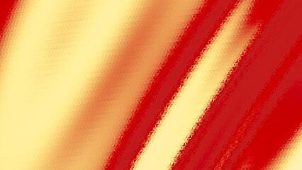 Bright red and golden yellow abstract diagonal wave texture. Features a sharp mosaic pattern. Excellent for striking digital art and vibrant 3D texturing. © Asyam