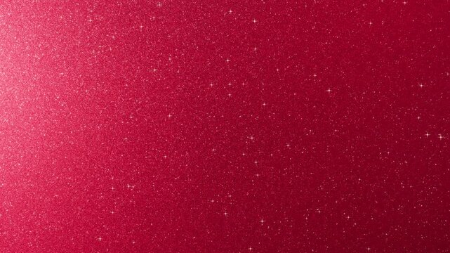 Red seamless loop shimmer texture video background, sparkling animated glitter, luxury backdrop for greeting cards, holiday and special event messages, backgrounds.