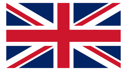 National flag of the united kingdom featuring red white and blue colors in a classic design Vector © azad
