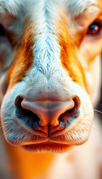 Nostrils' olfactory receptors detecting scents, nasal cavity, aromatics