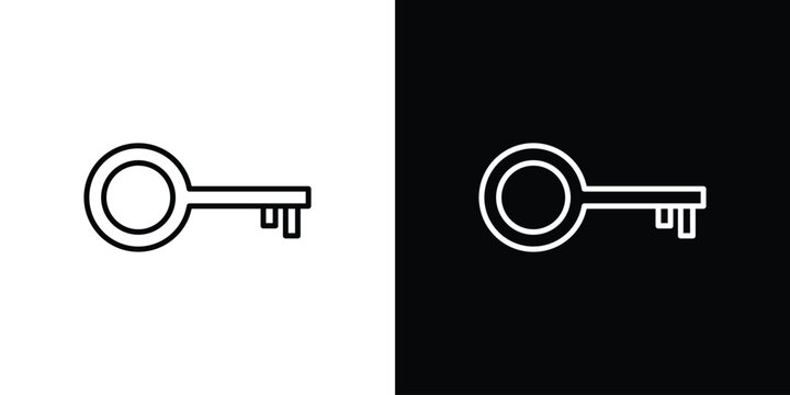 key icon minimal logos pack. EPS10