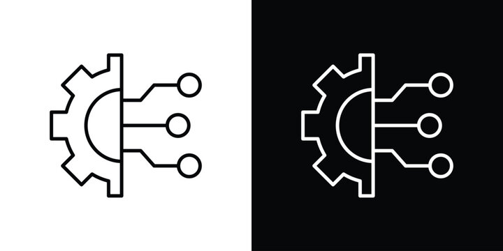 Transform icon minimal logos pack. EPS10
