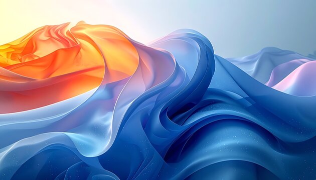 Vibrant abstract wave design background texture.