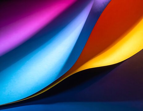Vibrant colorful abstract background design.