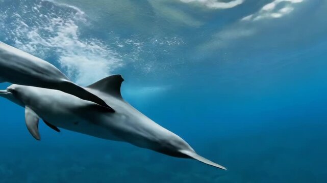Dolphins run