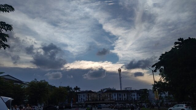 time lapse clouds