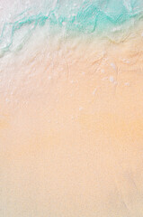 Fototapeta premium beautiful sand beach with empty space for text