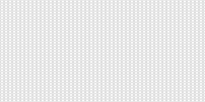 Subtle seamless geometric pattern vector with grey interlocking oval shapes for digital backgrounds, web design