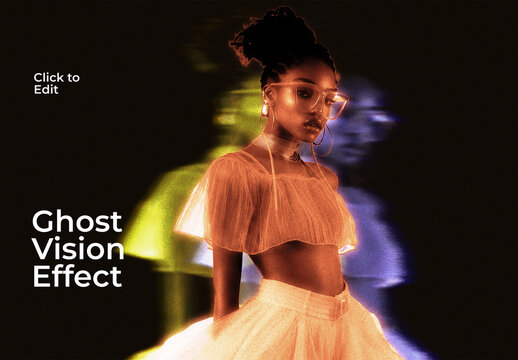 Cyber Ghost Vision Photo Effect
