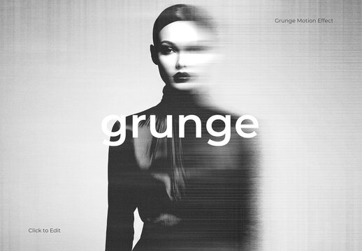 Grunge Motion Photo Effect