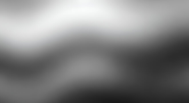 Abstract grayscale gradient background with soft blurred light and dark tones subtle smooth texture for design