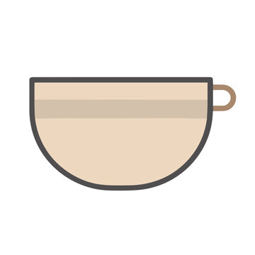 Simple cup icon
