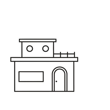 Simple Building Icon