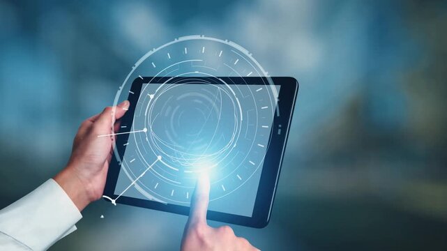 Net zero and sustainability concepts with environmental balance, digital sustainability icons, green energy goals, and eco-conscious digital business transformation for the future. Gist