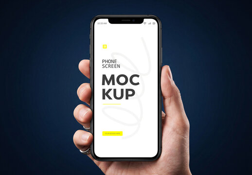 Mobilephone Screen Mockup