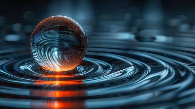 Luxury Abstract Pearl Background with Elegant Swirling Lines and Soft Glow