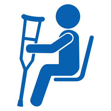 disabled man sitting, disability, priority seat