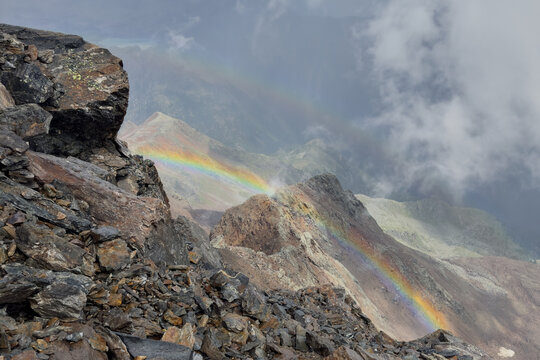 Arcobaleno sul Monte Vioz - Parco Nazionale dello Stelvio