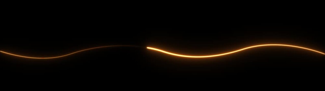 Abstract neon background with glowing lines sliding up .Hyper jump into another galaxy. Speed of light, neon glowing rays in motion.