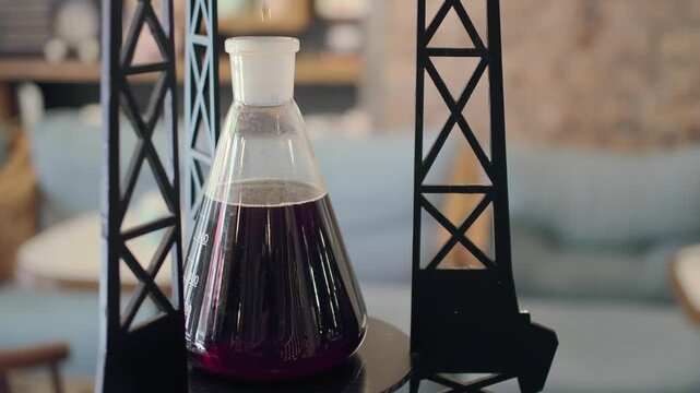 slow drip cold brew coffee maker in action