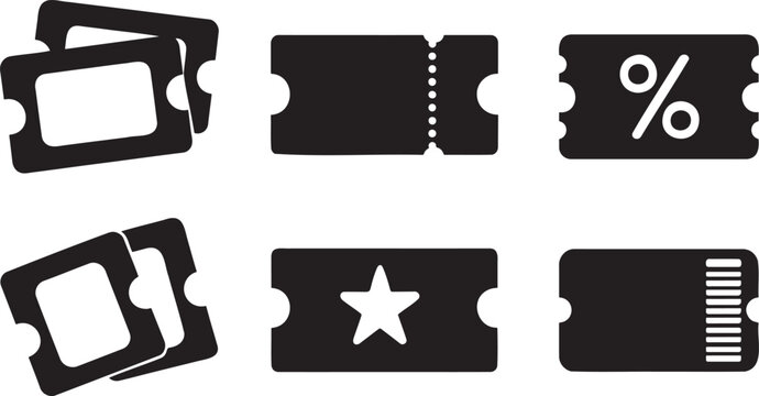 Set of fourteen achievement, progress, and rating symbols with transparent background