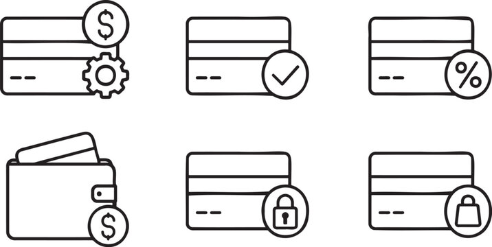 Six essential medical and laboratory with transparent background, including test tubes, checkmark, microscope, and safety symbols