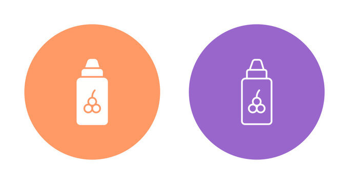 Vape Liquid Icon Design