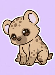 Fototapeta premium Hyena icon