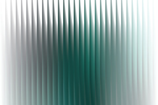 Abstract image featuring vertical parallel gradient stripes shifting from deep teal and green tones to soft grey and white highlights, creating a modern, minimalist textured background effect.