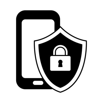 Mobile Security Shield Icon