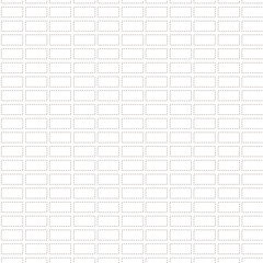 Minimalist white brick wall pattern vector, seamless light gray masonry texture, clean architectural subway tile background for interior design © Rinkivs