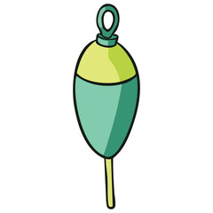 Fishing Float Bobber Marker © nikagraphic