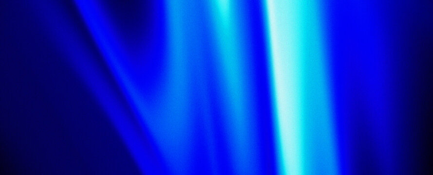 Electric Blue Cyan Aurora Light Wave Grain Texture Gradient Background for Technology and Digital Product Design