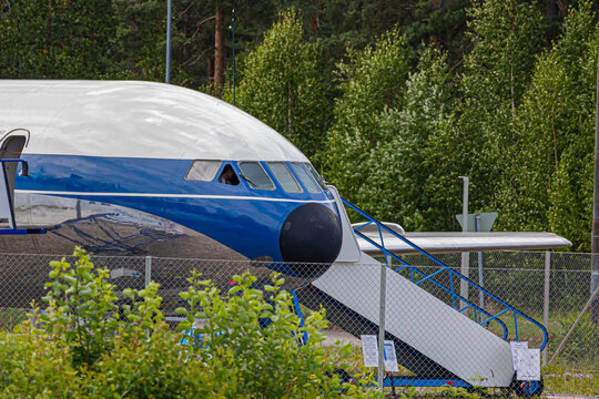Restored Passenger Aircraft on Public Display