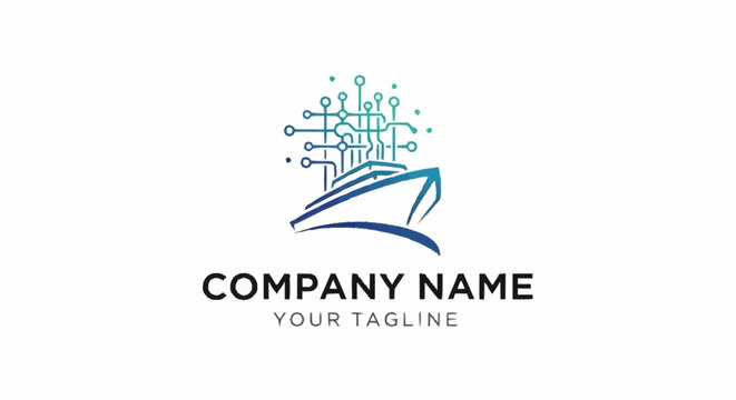 Minimalist paper airplane logo design for business branding.