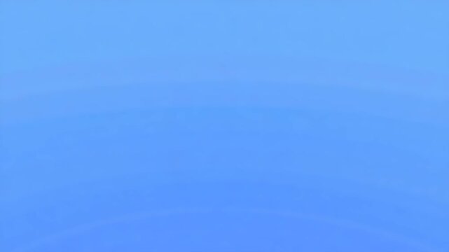 Asteroid impact explosion with fiery debris against a clear blue sky during daytime cinematic motion
